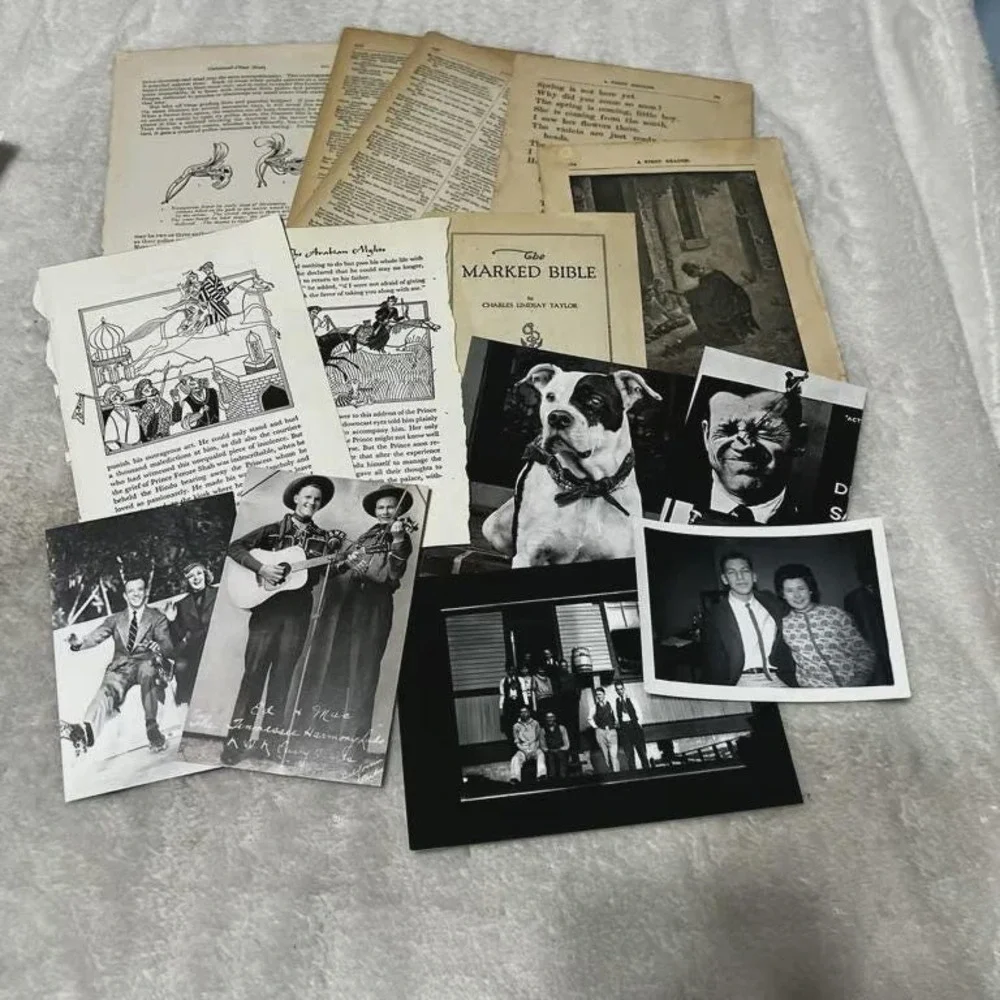 100+ piece Ephemera Lot 4 Collage Crafting Junk Journals Scrapbooking